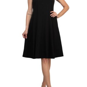 Evan Picone Multi Seam Fit & Flare Dress