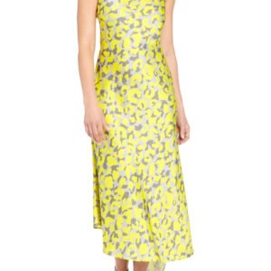 London Times Ruched One Shoulder Asymmetrical Dress